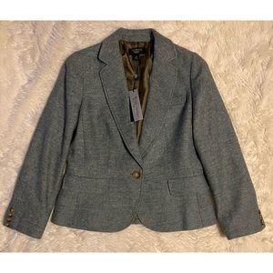 NWT Talbots “The Kate Fit Romantically Curvy” Wool Blazer